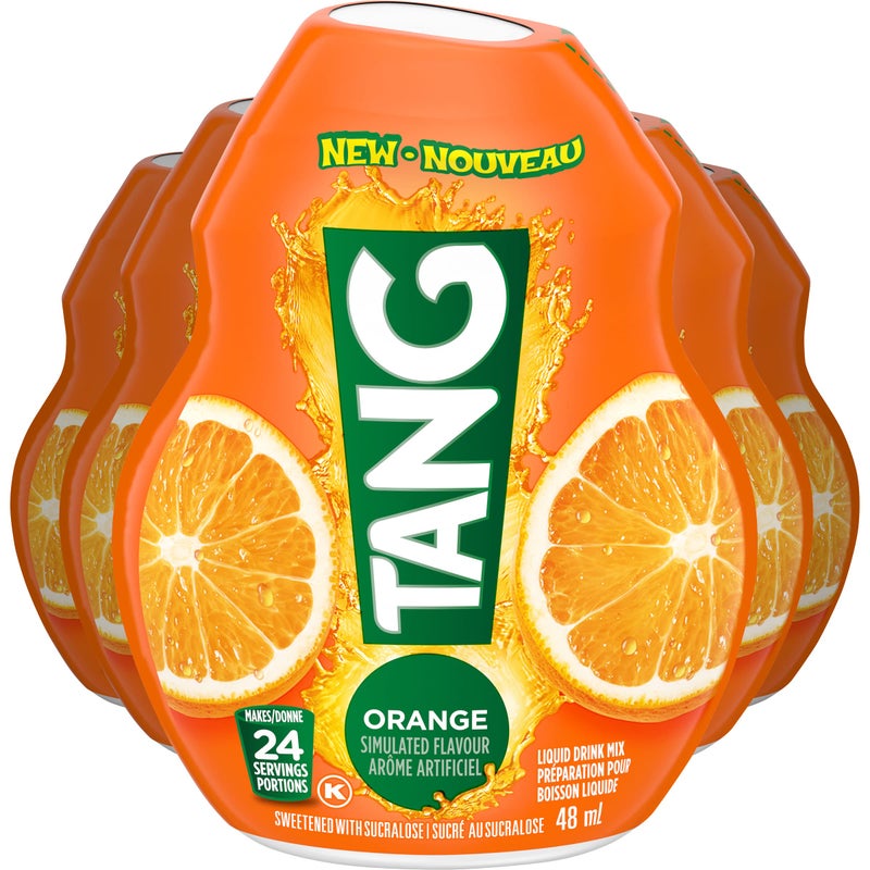 Tang Liquid Drink Mix, Orange, 48mL/1.6 oz, (Pack of 12) {Imported from Canada} - Image 1